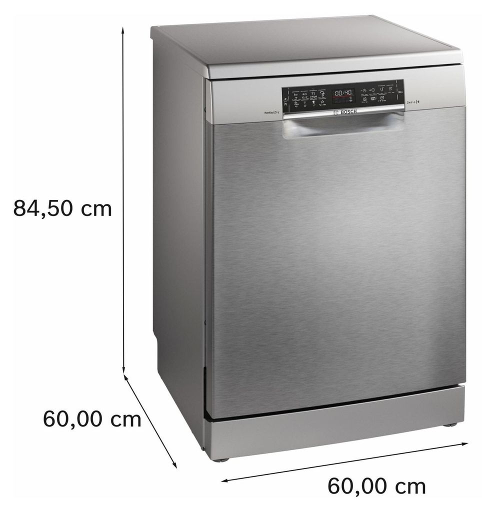 Bosch Serie 6 SMS6ZCI16E, Stojací, Plná velikost (60 cm), Obrázek produktu 