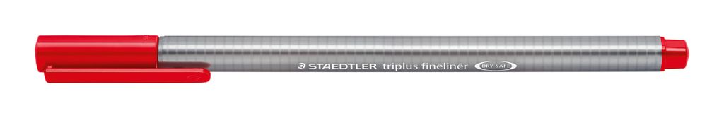 STAEDTLER Fineliner triplus 0,3mm rot Immagine del prodotto 