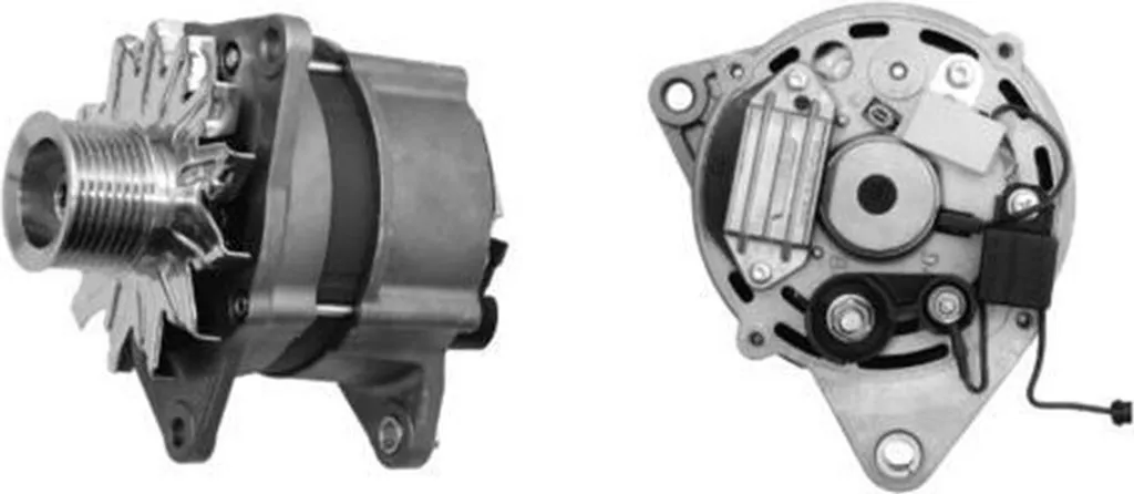 Alternateur Mahle 100A haute puissance 14V, poulie crantée de 10,2 mm
