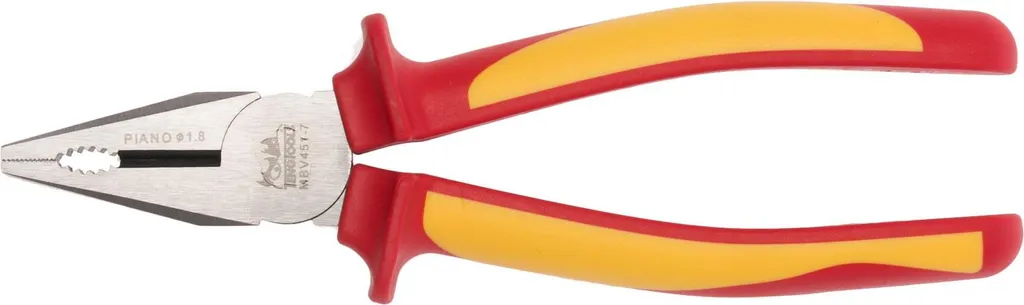Pince Plate Isolée 175mm MBV451-7 Tengtools Haute Résistance