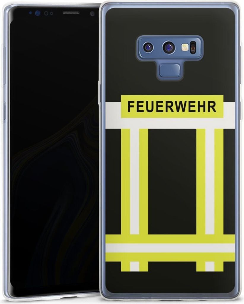 DeinDesign Slim Hülle für Samsung Galaxy Note 9 Silikon Case Ultra Dünn Handyhülle Beruf Feuerwehr Feuerwehrmann