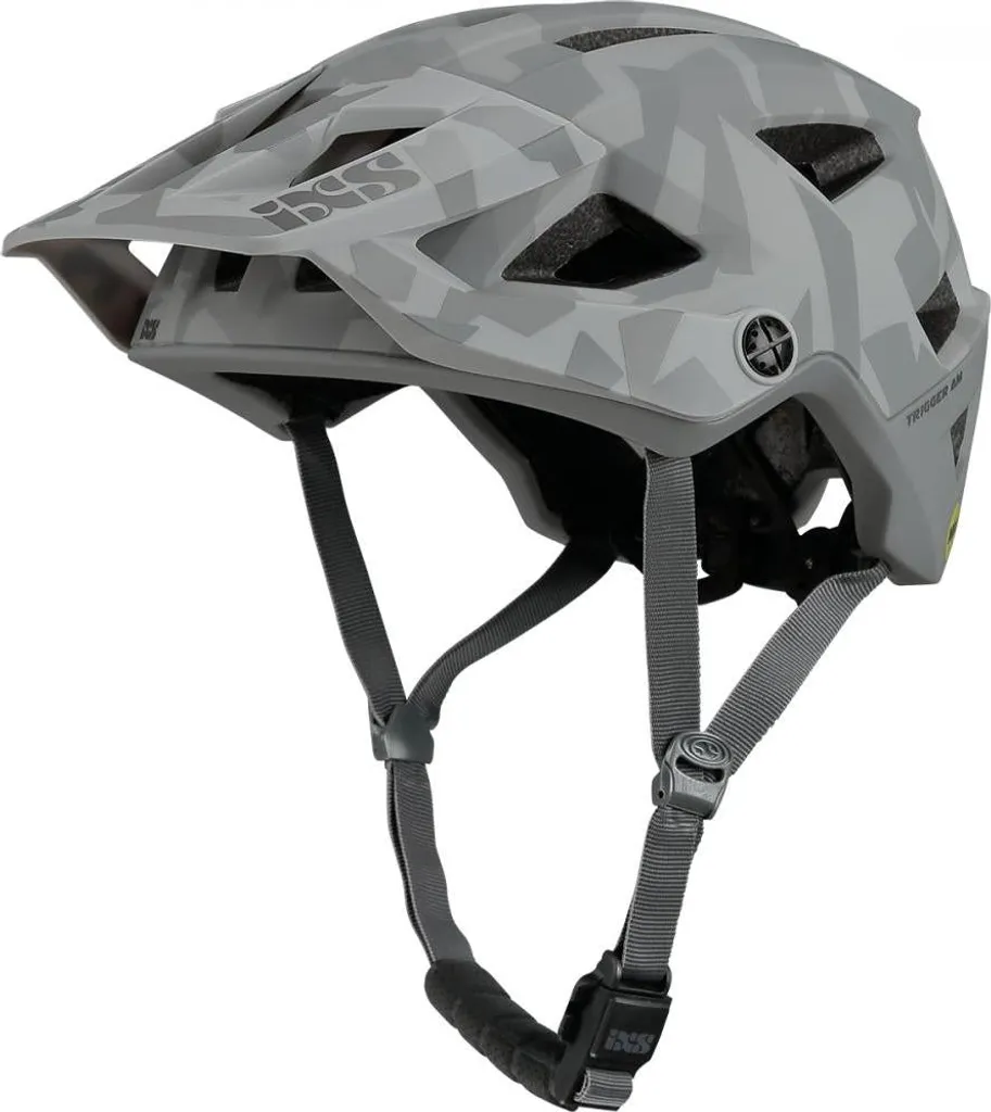 Casque Trail et Enduro iXS Trigger AM MIPS Camo Gris Taille M/L