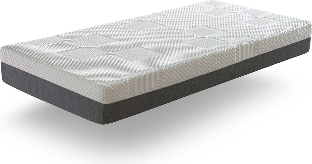 Matratze 80x200 AIR LATEX Hohe 20 CM H2 Abdeckung aus Fasern, Kern mit Latex