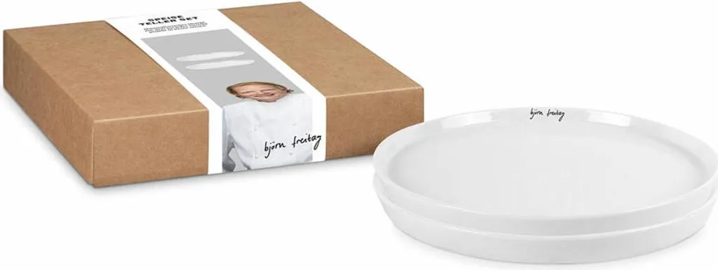 PPD Björn Freitag Trend Plate 27 Set 2 Pezzi: Piatti in New Bone China