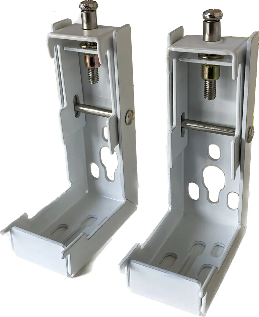 Brackets de Fixation pour Moteur Série DayWalker - Support en Acier Noir