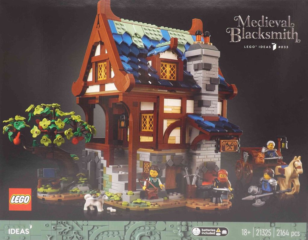 LEGO® Ideas 21325 Stredoveká kováreň Obrázok produktu 