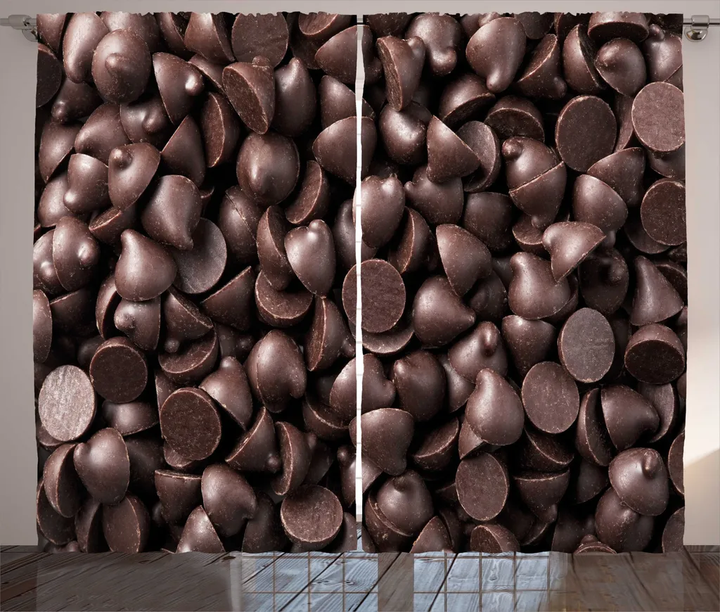 Tenda Rustica Cioccolato ABAKUHAUS: Qualità 280x245 cm per Soggiorno