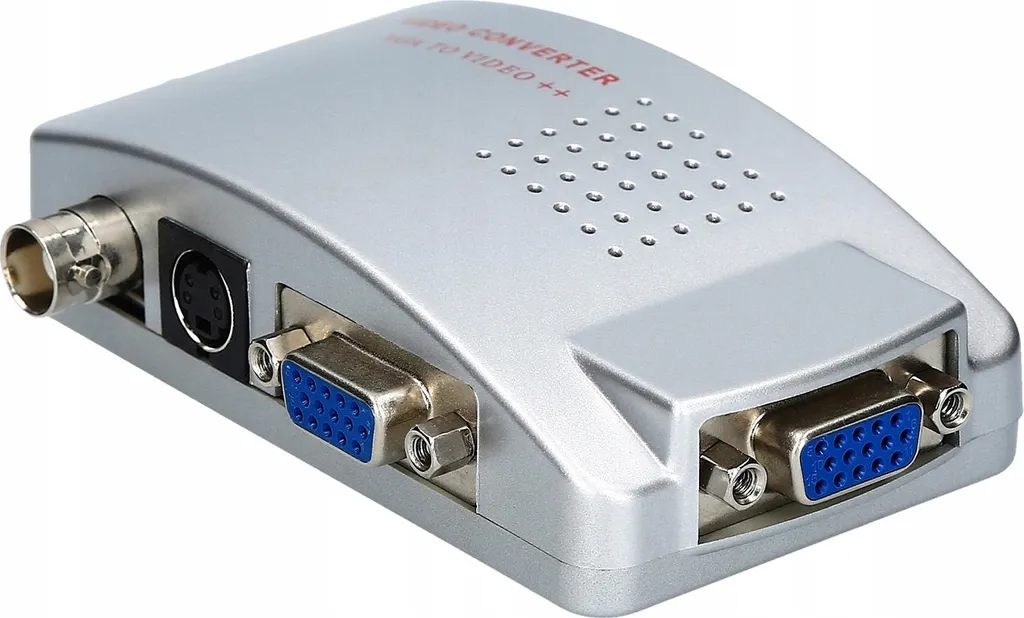 Connectez un PC sur TV Ancienne avec le Convertisseur VGA vers BNC RCA