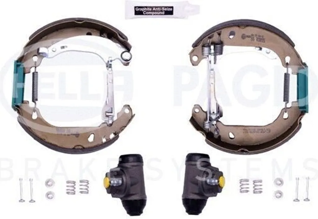 Plaquettes de frein HELLA 8DB anti-bruit pour Renault Clio II et Logan I