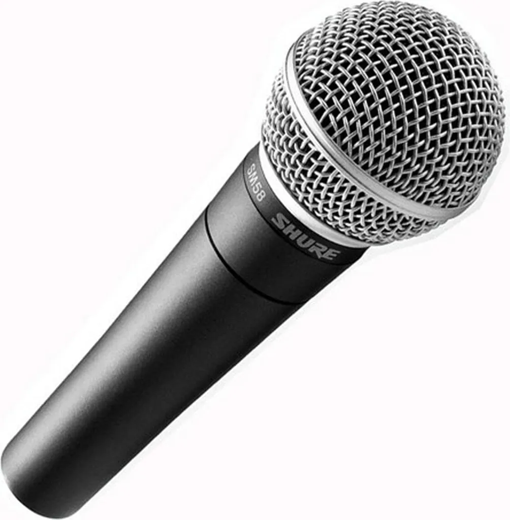 Shure SM58-LCE Microfono Dinamico Professionale Voce - Originale Shure