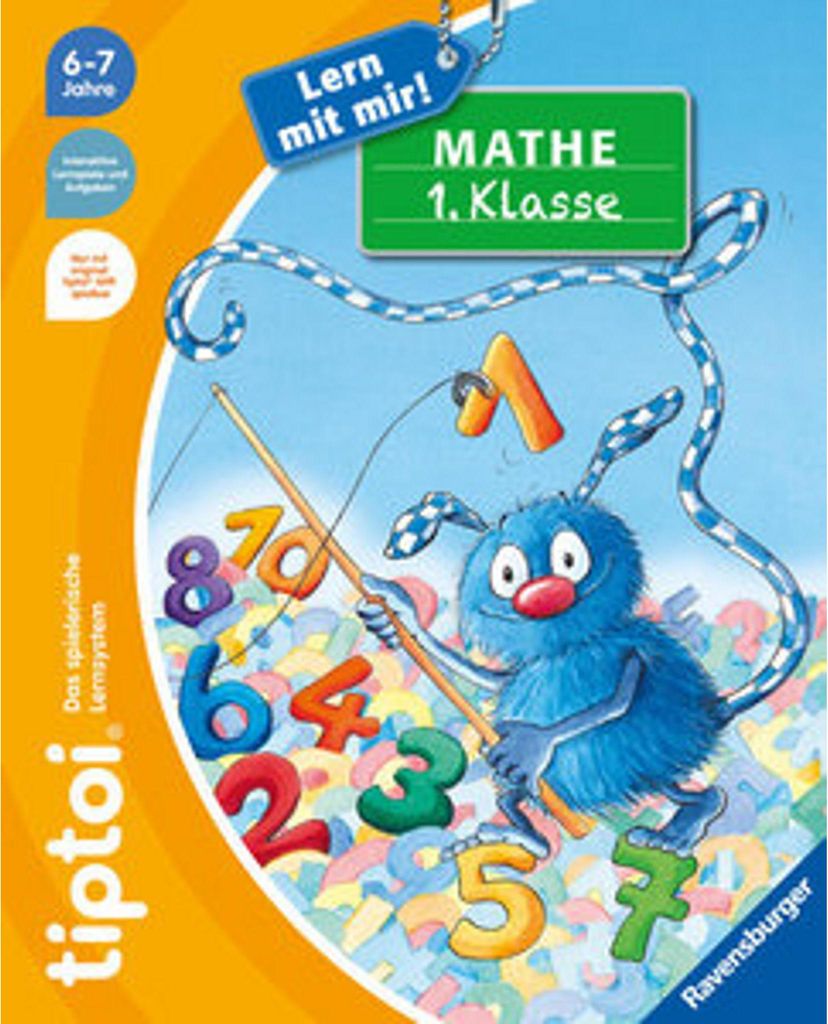 Ravensburger tiptoi® Lern mit mir! Mathe 1. Klasse Produktbild 