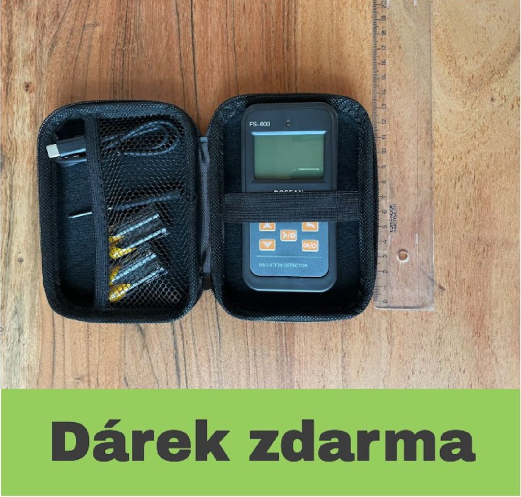 Geigerov merač Bosean FS-600 Detektor žiarenia Dozimetrický Obrázok produktu 5