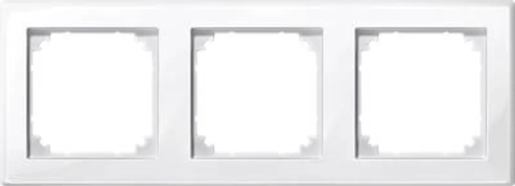 Cadre Triple M-Smart 478319 Blanc pour Finition Murale Impeccable