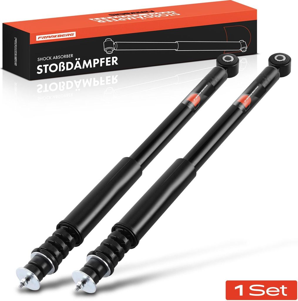 Frankberg 2x Stoßdämpfer Hinterachse für Dacia Duster HM HS Duster Kasten Renault Duster HM Bj ab 2010