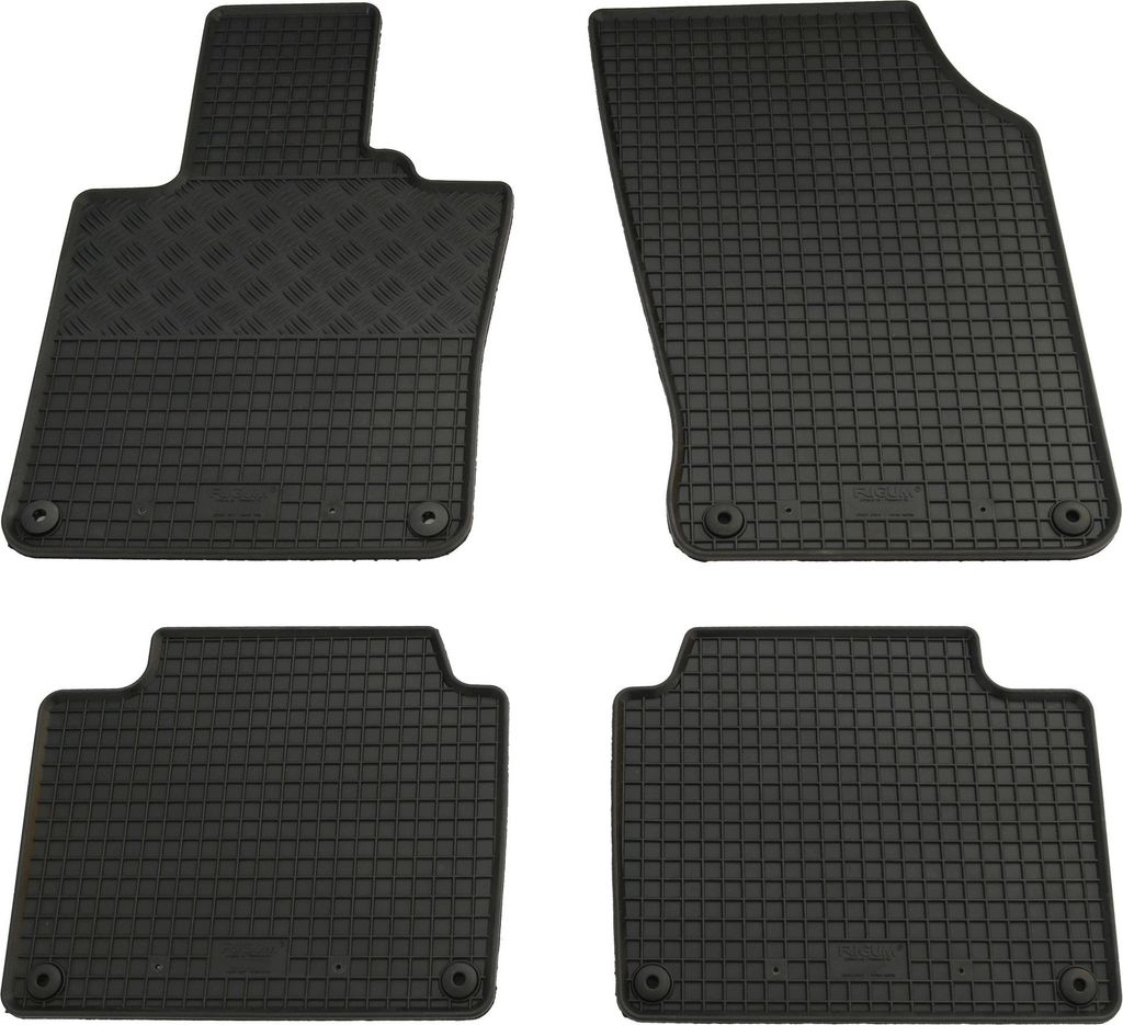 Rigum Gummi Fußmatten Set für Volvo V90 + S90, Bj. 2016-
