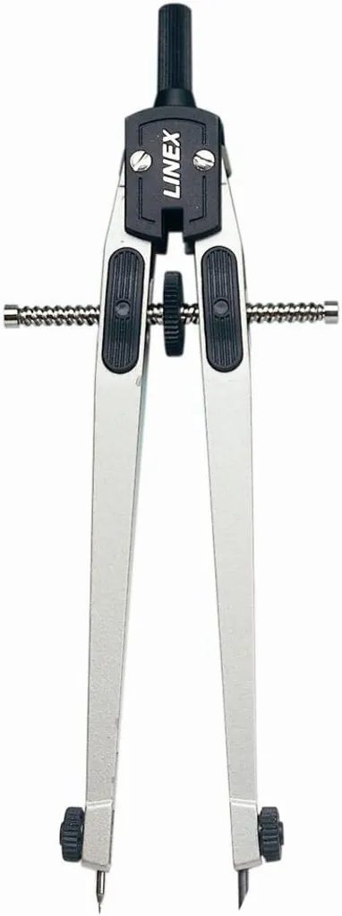 Compas LINEX 170 mm : fini les réglages imprécis lors de vos tracés de cercles