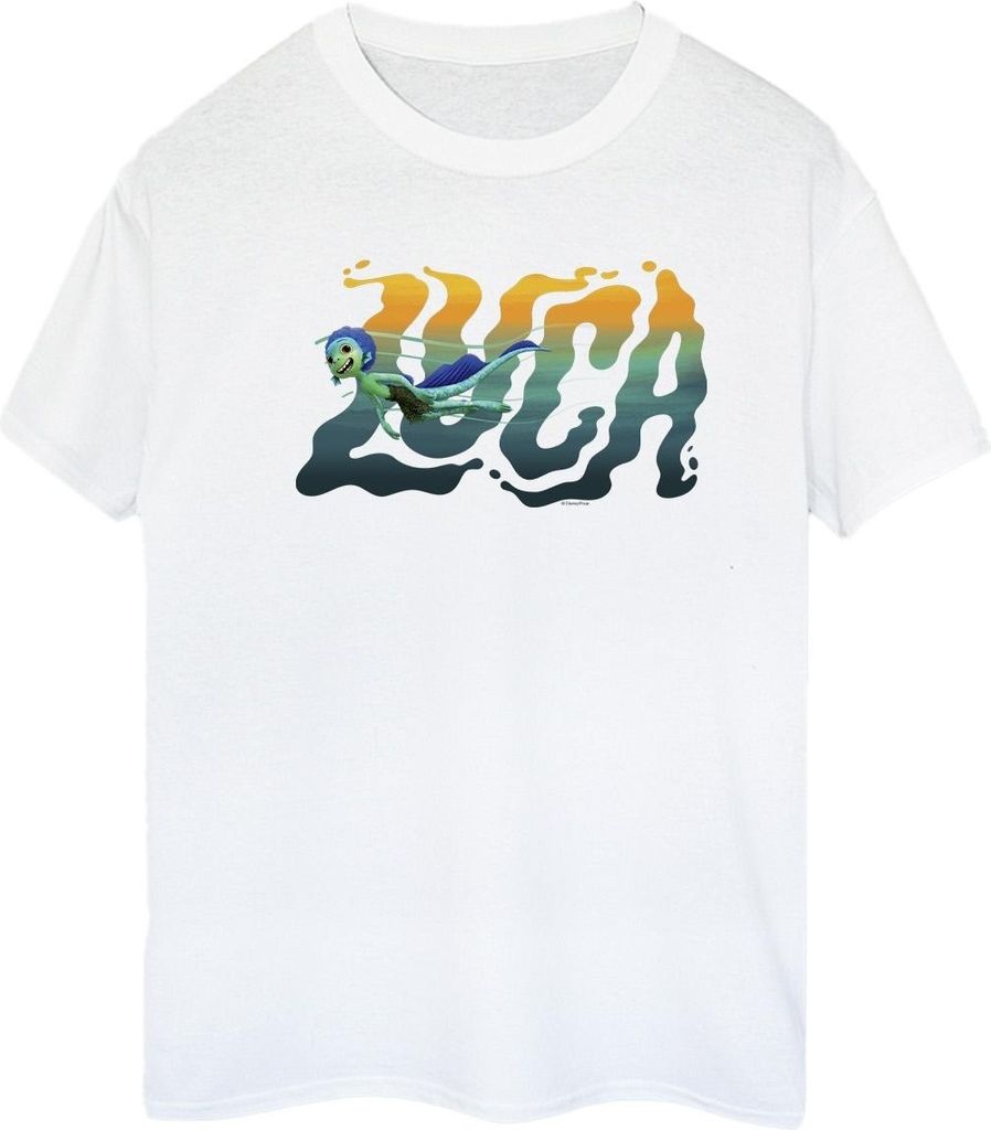 Disney - "Swim" T-Shirt für Damen BI30861 (L) (Weiß)