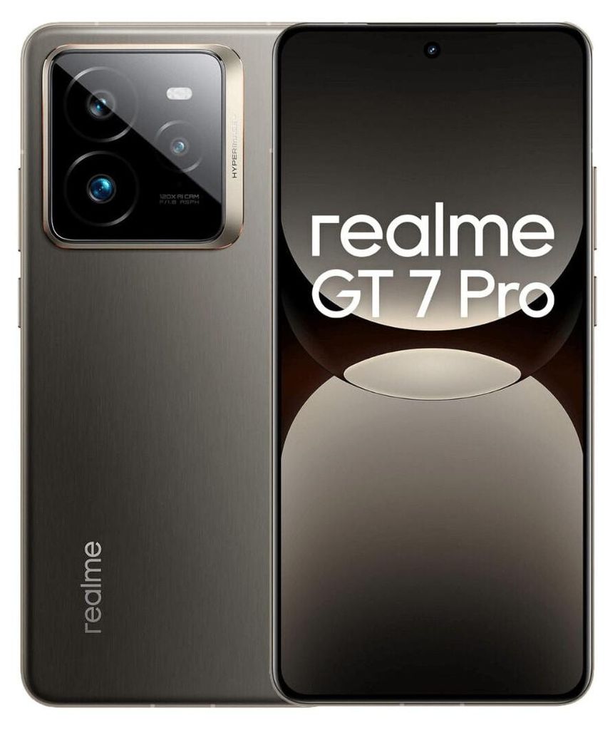 Realme GT 7 Pro 17,2 cm (6,78 Zoll) Dual-SIM Android 15 5G USB Typ-C 12 GB 512 GB 6500 mAh Grau