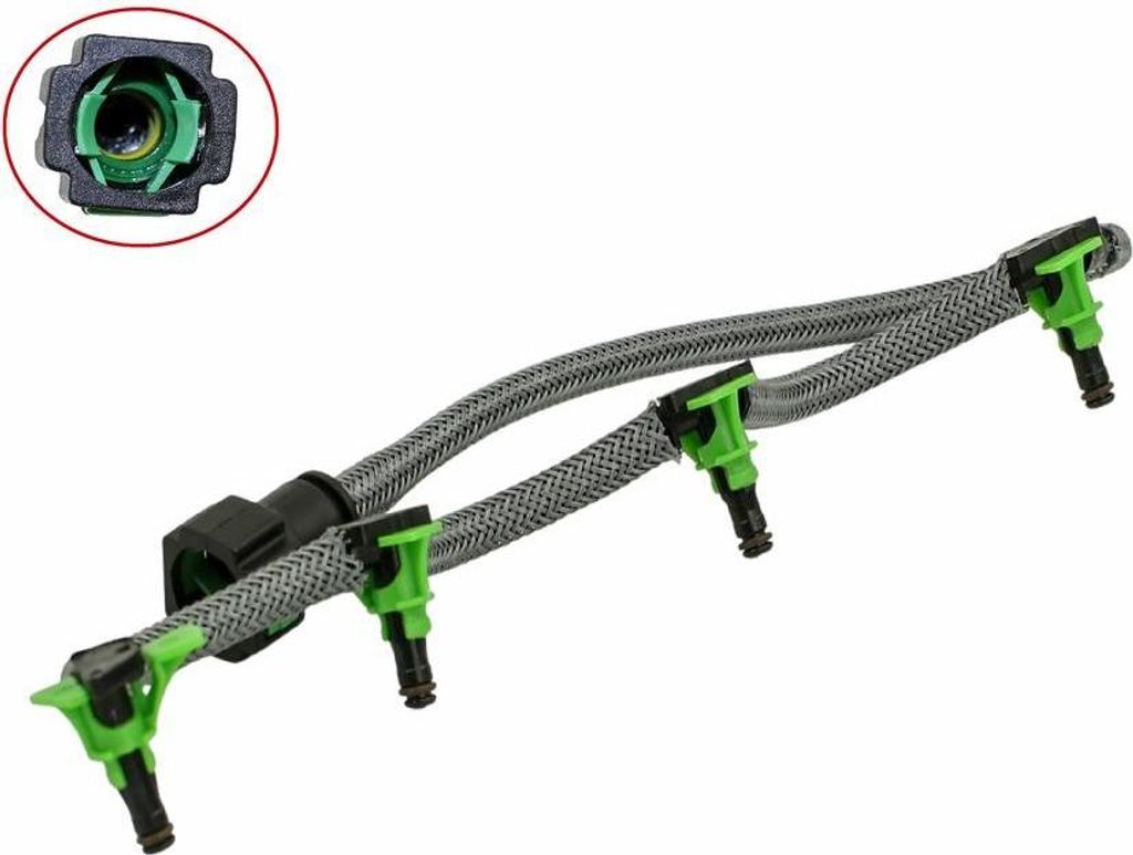 FAST FT39533 Leckkraftstoff-Schlauch für FORD Fiesta Mk6 Schrägheck (JA8, JR8) Rücklaufleitung