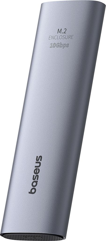 Kieszeń na dysk SSD Baseus FlyJoy M.2 NVMe 10 Gb/s - szara Zdjęcie produktu 