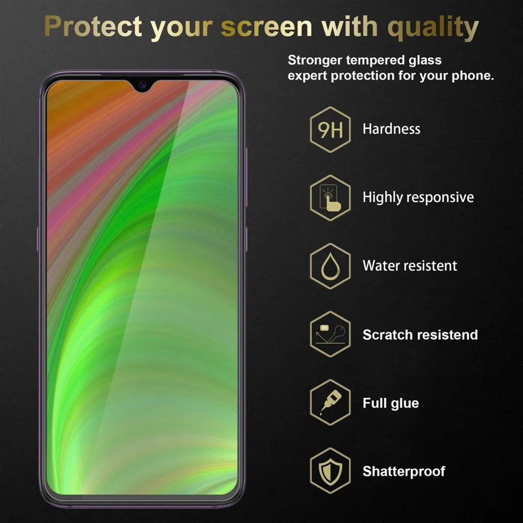 Cadorabo pellicola blindata per Xiaomi Mi 9 SE pellicola protettiva in vetro temperato trasparente di protezione del display - 3