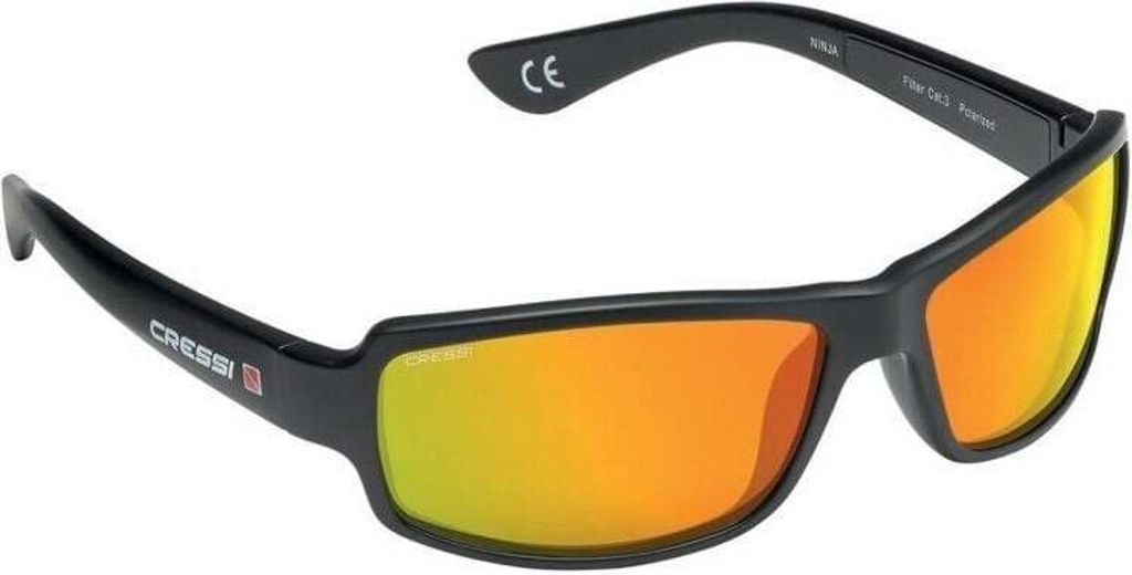 Cressi Ninja Floating Mirrored/Orange Sonnenbrille fürs Segeln