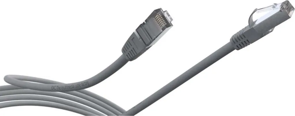 Cavo LAN Cat 6A 10M FTP - Zero Lag per Gaming e Streaming 4K Grigio - 3