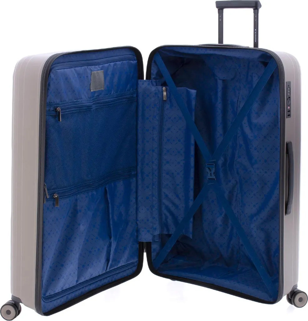Valise Trolley 77 cm Gladiator 4200 avec 4 Roues Multidirectionnelles