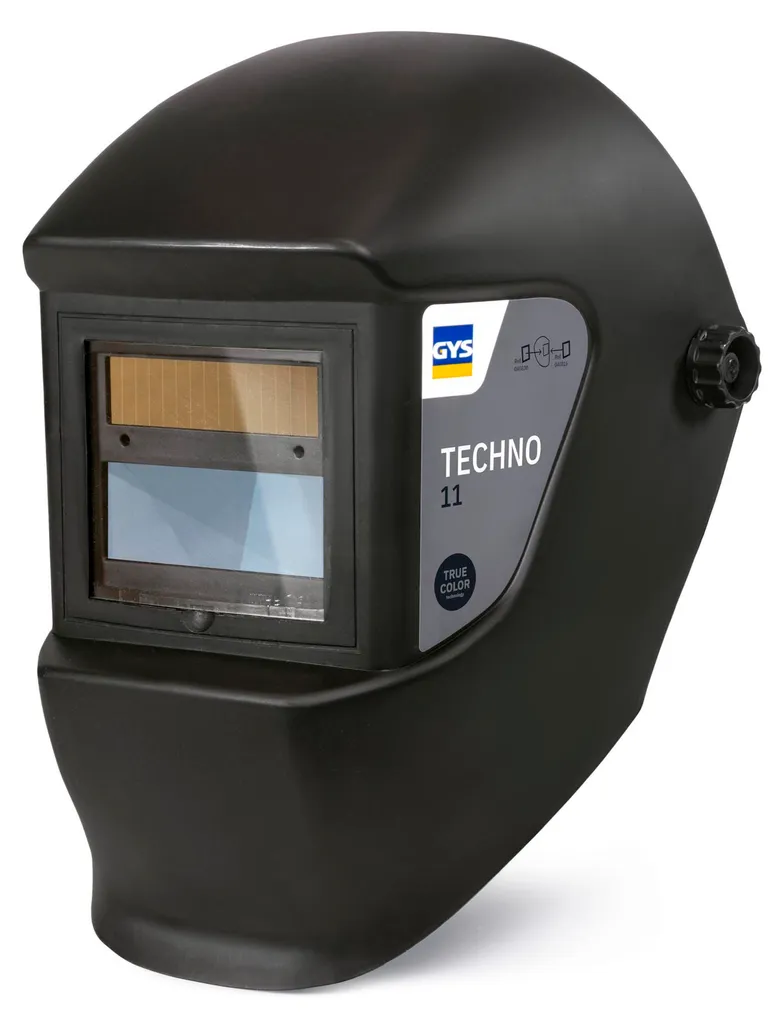 Masque soudage Techno 11 True Color GYS - Filtre LCD haute définition
