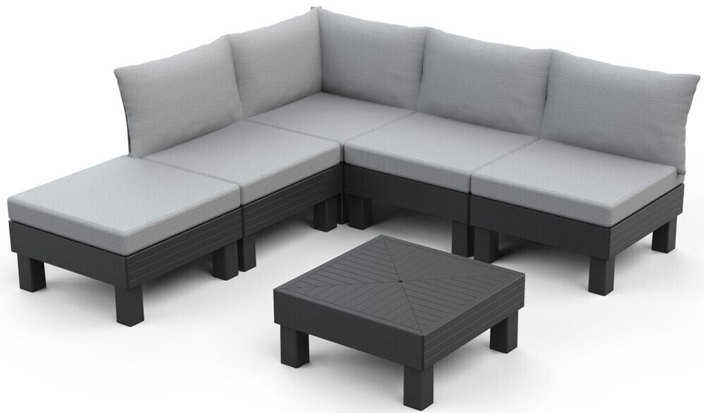 Zahradní nábytek Elements 5místný - Graphite Obrázek produktu 