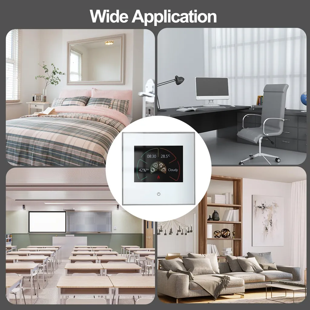 Thermostat WiFi Intelligent Chauffage Eau 5A Programmable Tuya Alexa