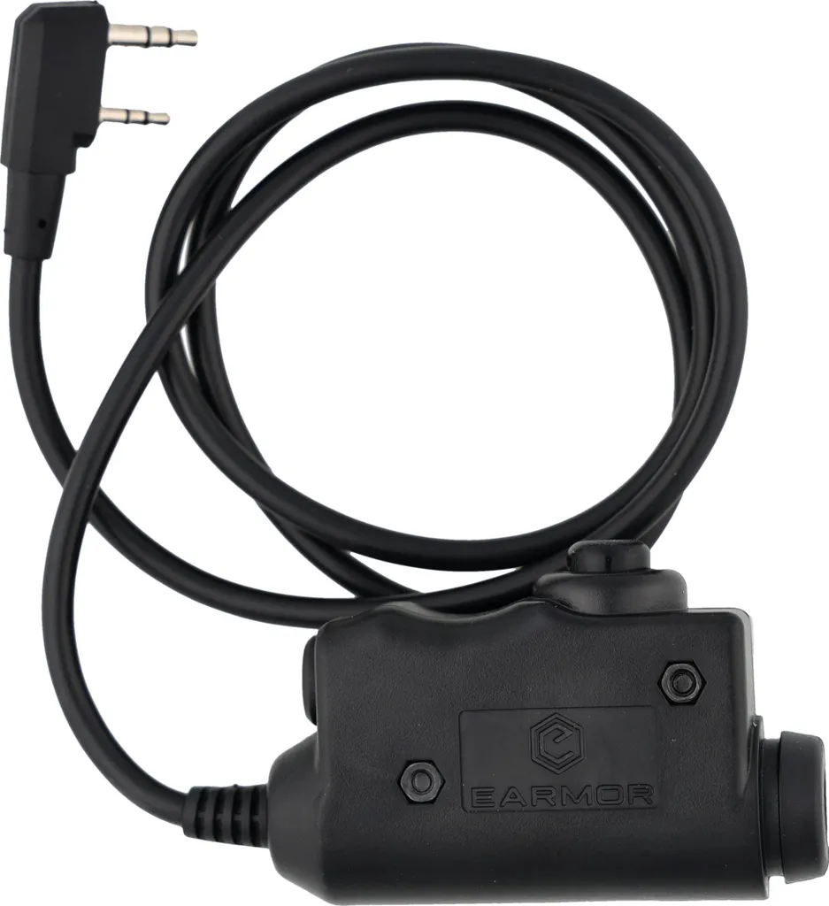 Connecteur PTT Earmor M51 évite les coupures radio avec Kenwood