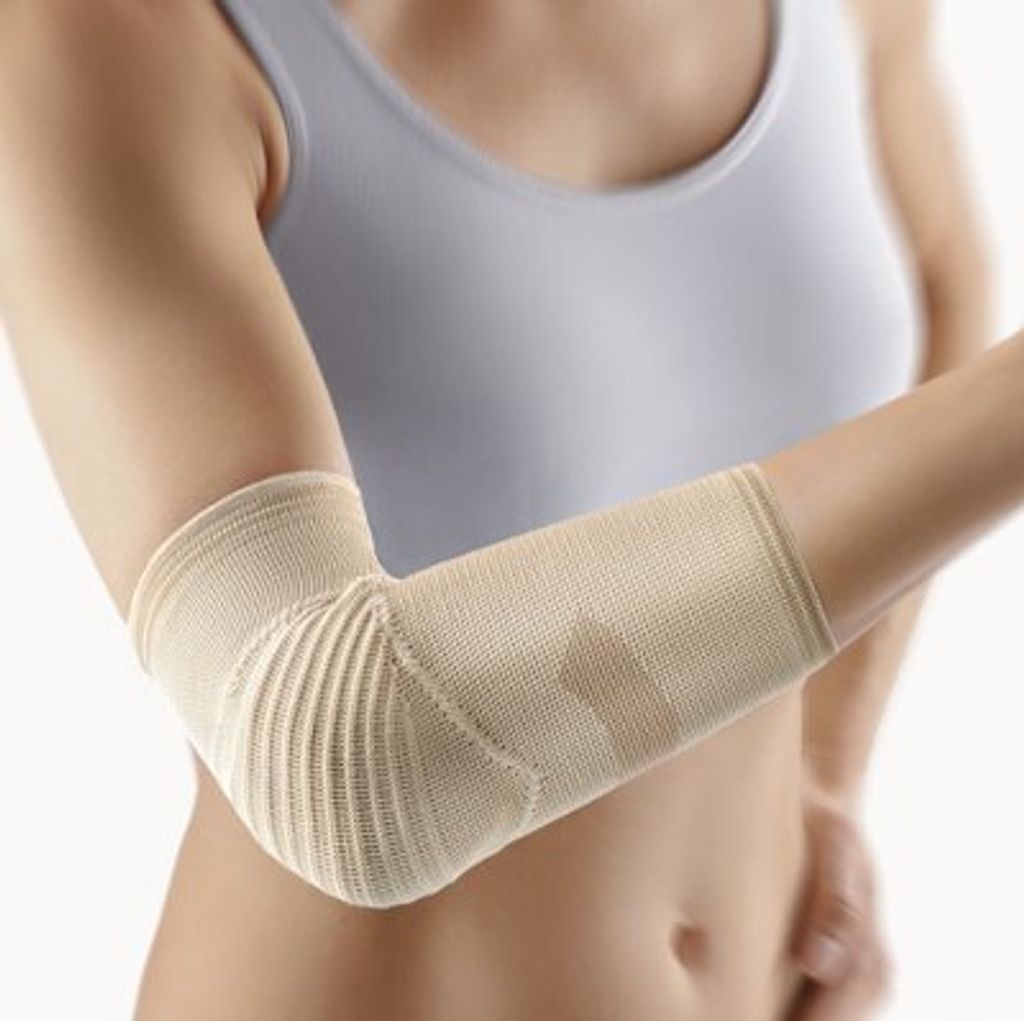 Bort Ellenbogen-Polster-Bandage KubiTal>>>>Farbe: grau Gr. XS