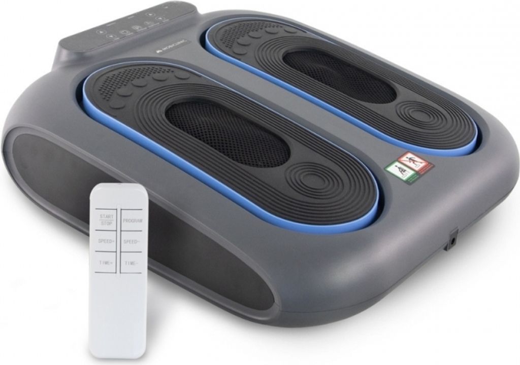 Mobiclinic, Fußmassagegerät, Vibration 10 Geschwindigkeitsstufen, 5 Programme, Timer, Fuß- und Beinmassagegerät mit Vibration, VIBFIT