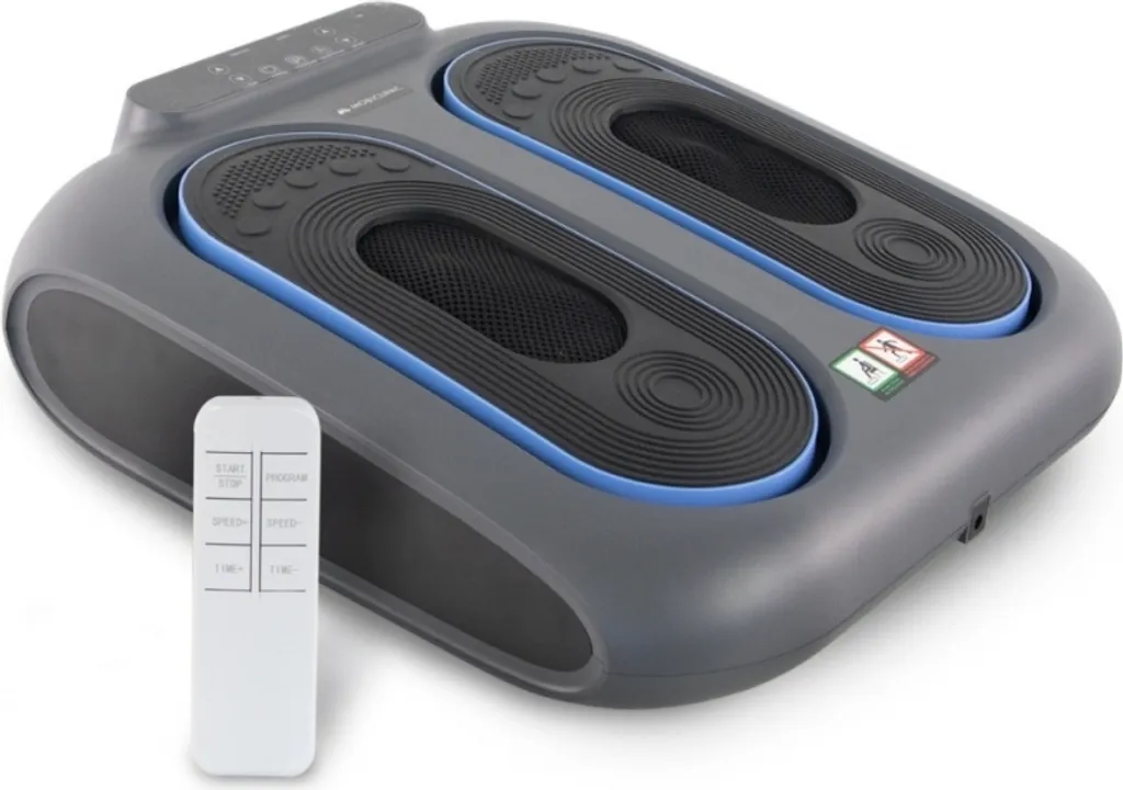Mobiclinic, massaggiatore per piedi, vibrazione 10 livelli di velocità, 5 programmi, timer, massaggiatore per piedi e gambe con vibrazione, VIBFIT