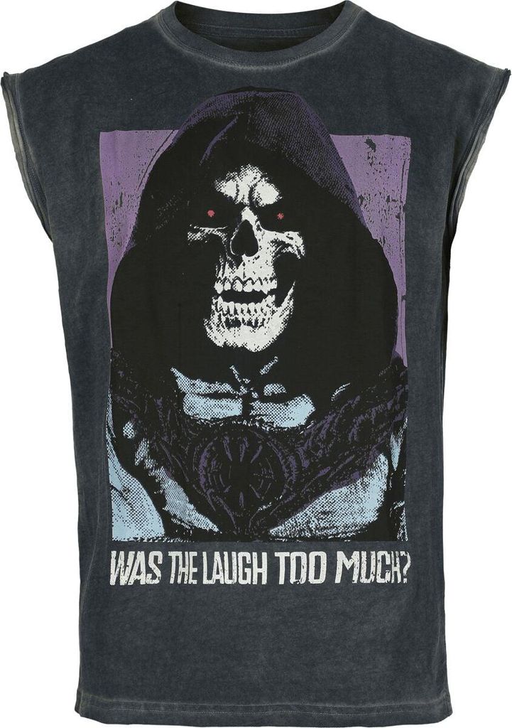 Masters Of The Universe Tank-Top Herren Skeletor - Was The Laugh Too Much? schwarz XL