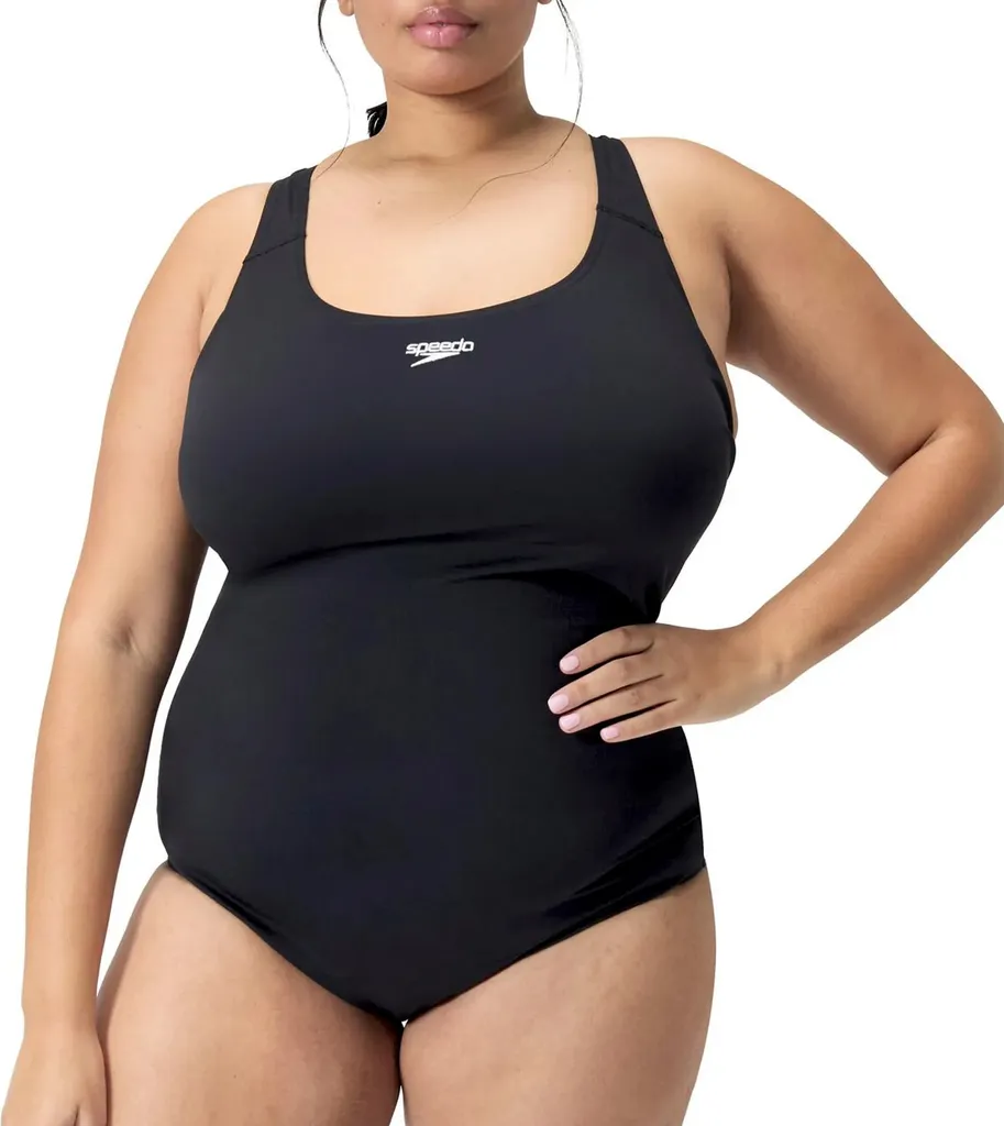 Maillot de bain 1 pièce femme Speedo Eco+ Medalist noir