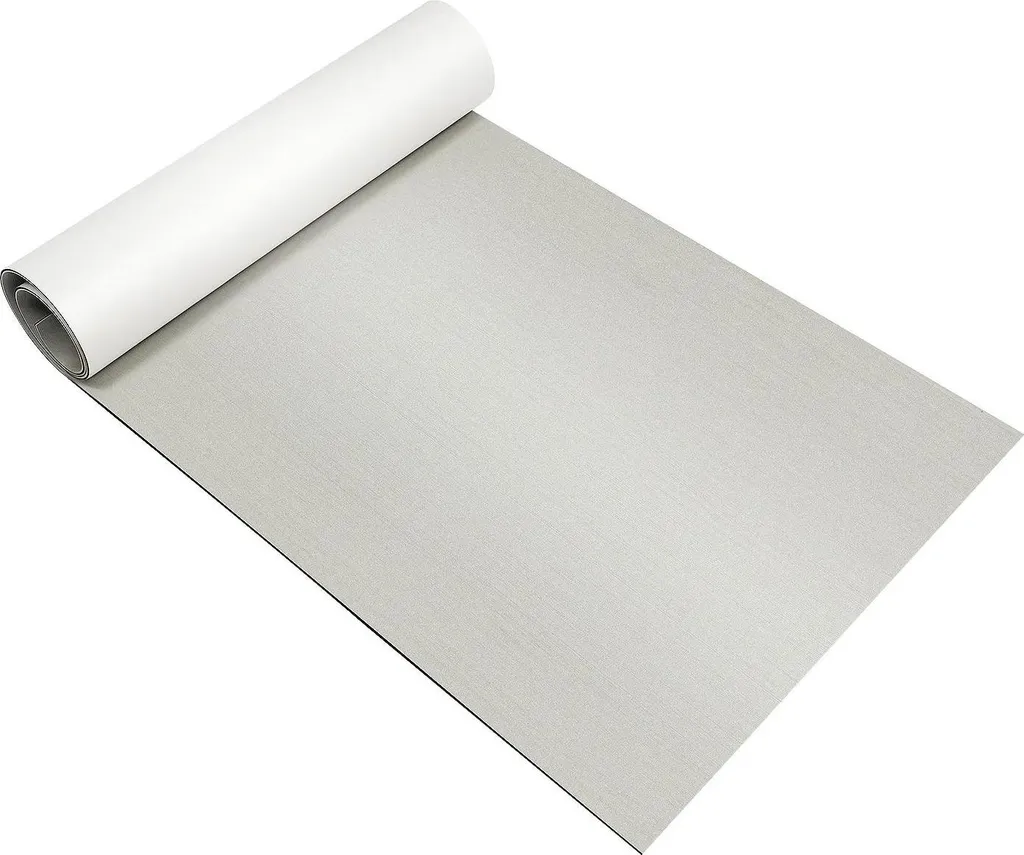 Tapis bateau autocollant en mousse EVA résistant aux UV coloris gris
