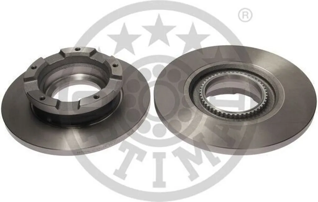 Paire disques de frein pour Ford Transit MK-7 Kasten OPTIMAL BS-8266C 2x
