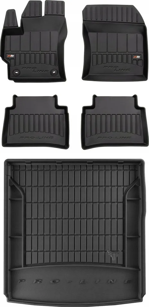 SET di tappetini in gomma 3D Suzuki Swace station wagon dal 2020- g bw