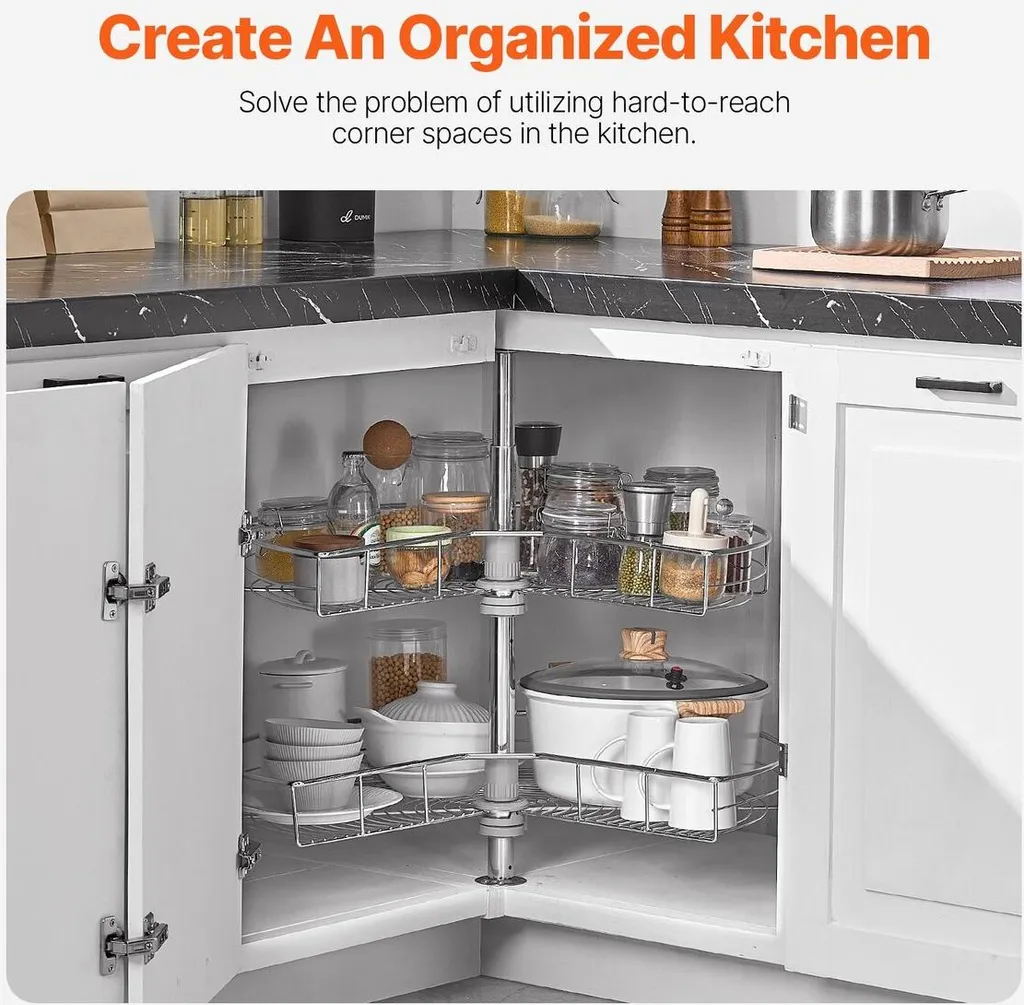 Aménagement d'angle de cuisine pour optimiser vos placards - 2