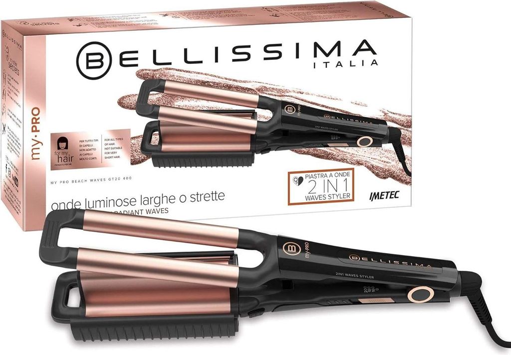 Bellissima GT20 400, Stijltang voor natuurlijke golven, Productafbeelding 