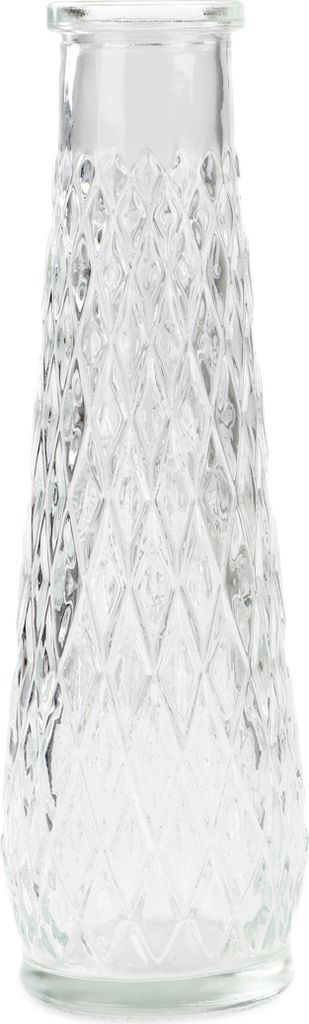 HOMLA ARCHIE transparente Glasvase 6,5x22 cm Produktbild 