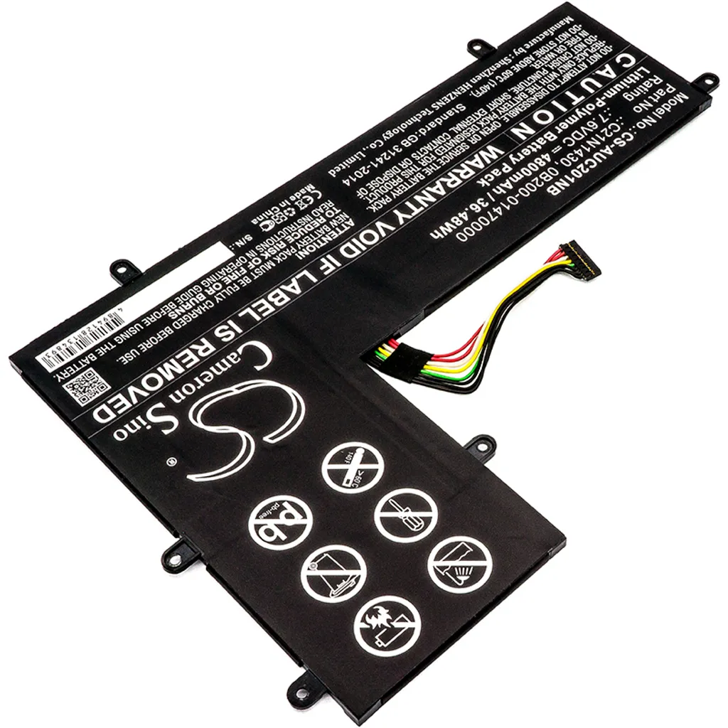 Batterie de Rechange pour Asus Eee Book C201PA et Modèle C201PA_C-2A