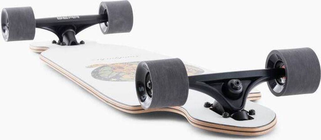 LANDYACHTZ BATTLE AXE 38” DROP THROUGH LONGBOARD - Paper Tiger