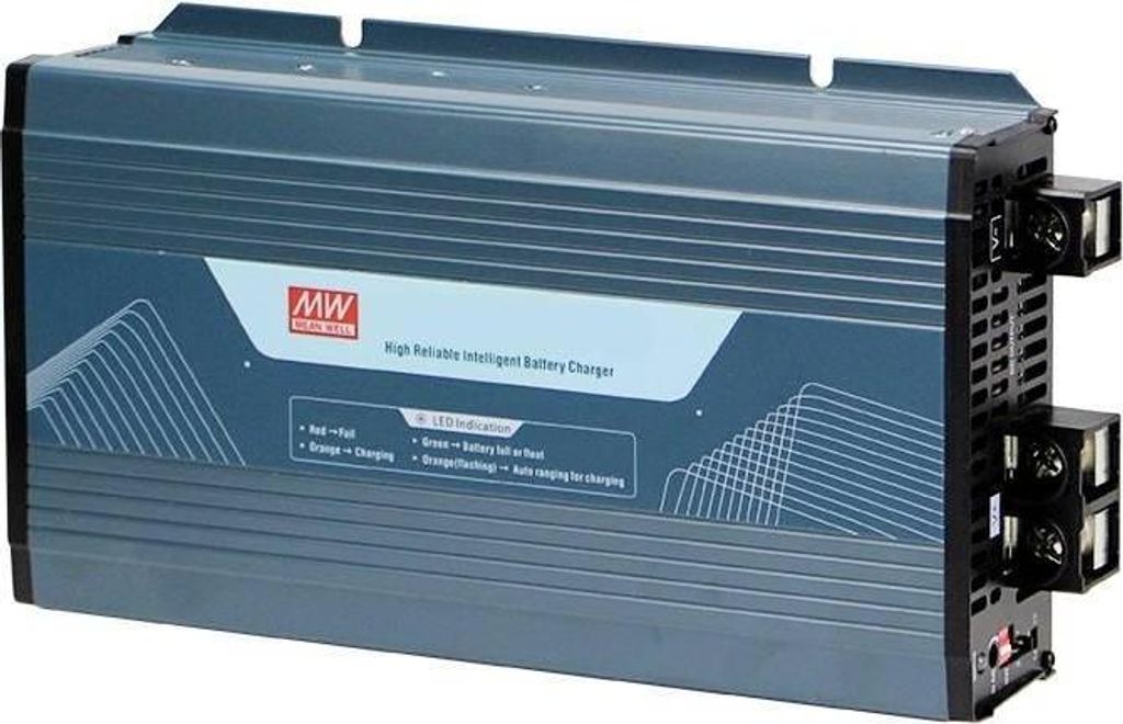 Mean Well Bleiakku Ladegerät Ladegerät 24 V Ladestrom Max 50 A Npb 1700 24
