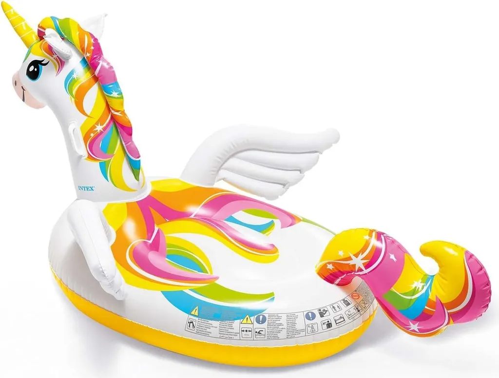 Licorne gonflable stable et solide INTEX - Finis les basculements dans l'eau - 2