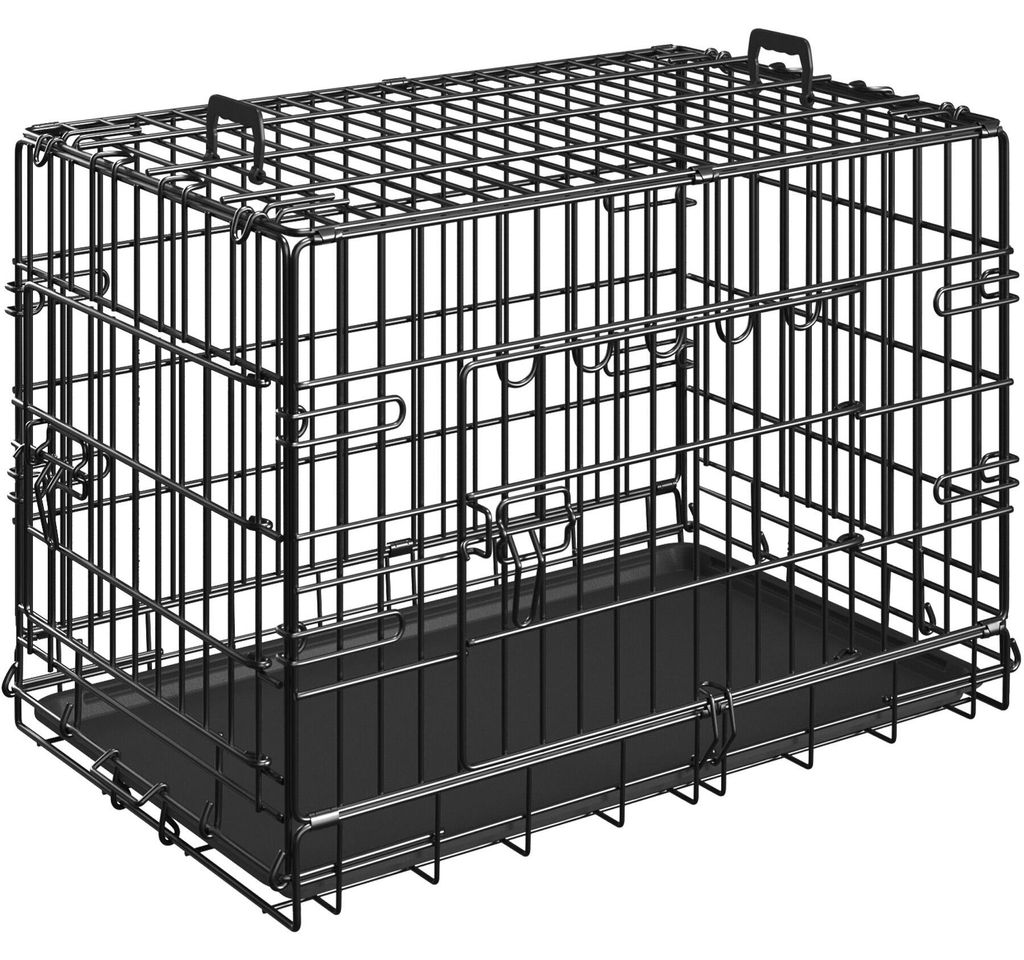 tectake® Hundekäfig-Gitterbox Luna klappbar, mit 2 Produktbild 