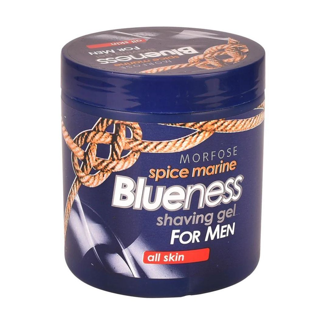 Morfose Blueness Rasiergel 500 ml – Transparentes Rasiergel Produktbild 