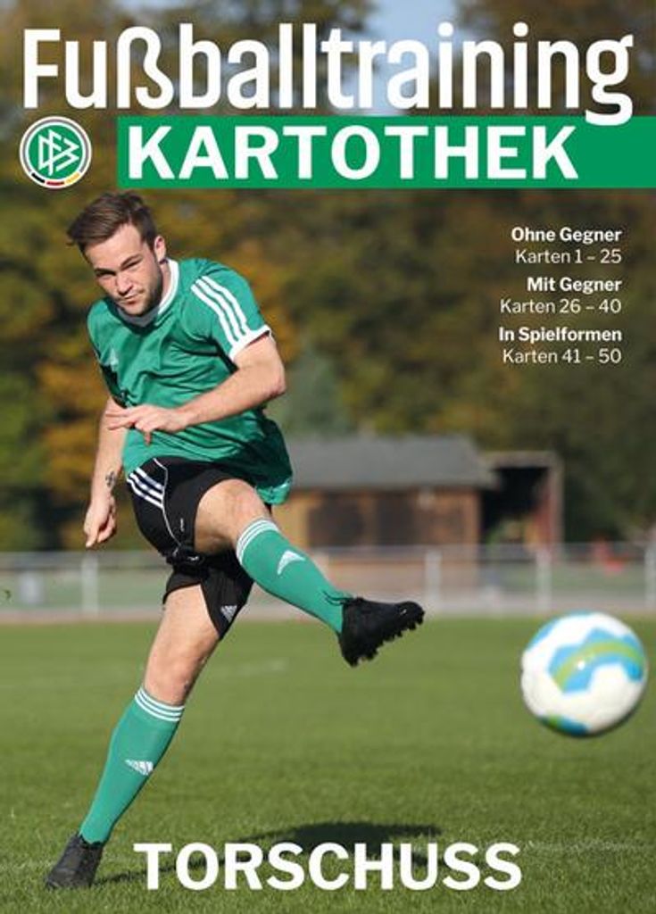 Fußballtraining Kartothek: Torschuss